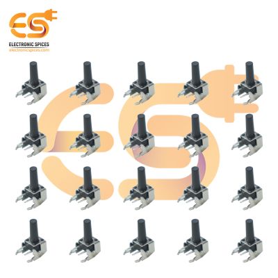 6x6x13mm 2 Pin Right Angle Push Button Momentary Tactile Switch Pack of 100